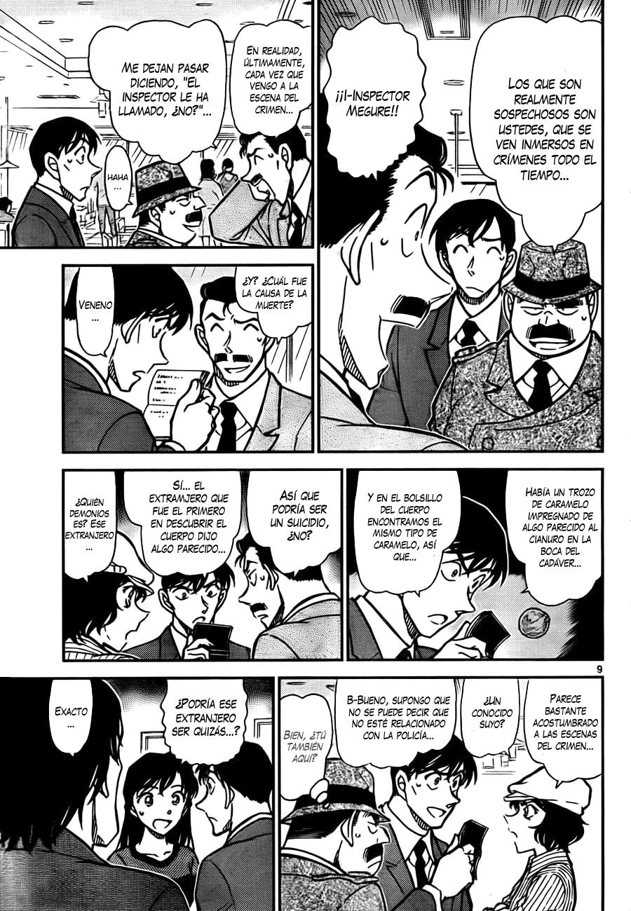 Detective Conan Capítulo 778 - Página 9 en español