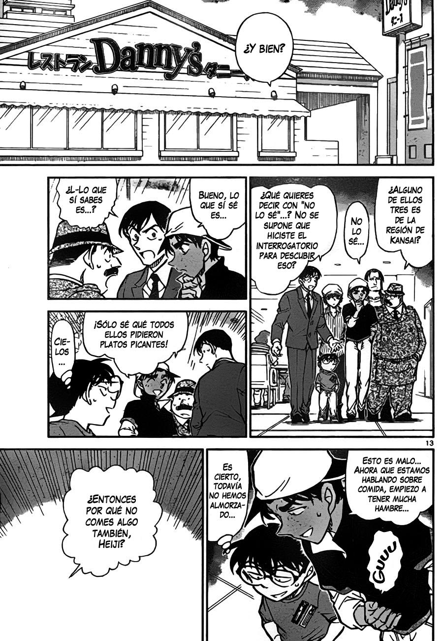 Detective Conan Capítulo 779 - Página 13 en español