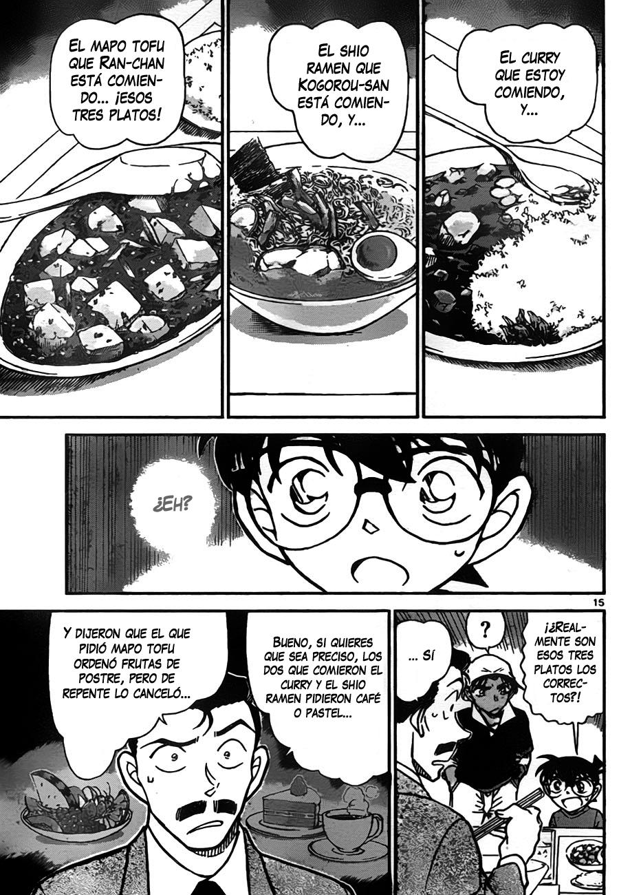 Detective Conan Capítulo 779 - Página 15 en español