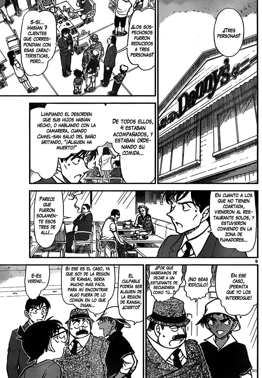 Detective Conan Capítulo 779 - Página 9 en español