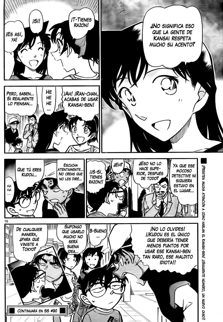 Detective Conan Capítulo 780 - Página 16 en español