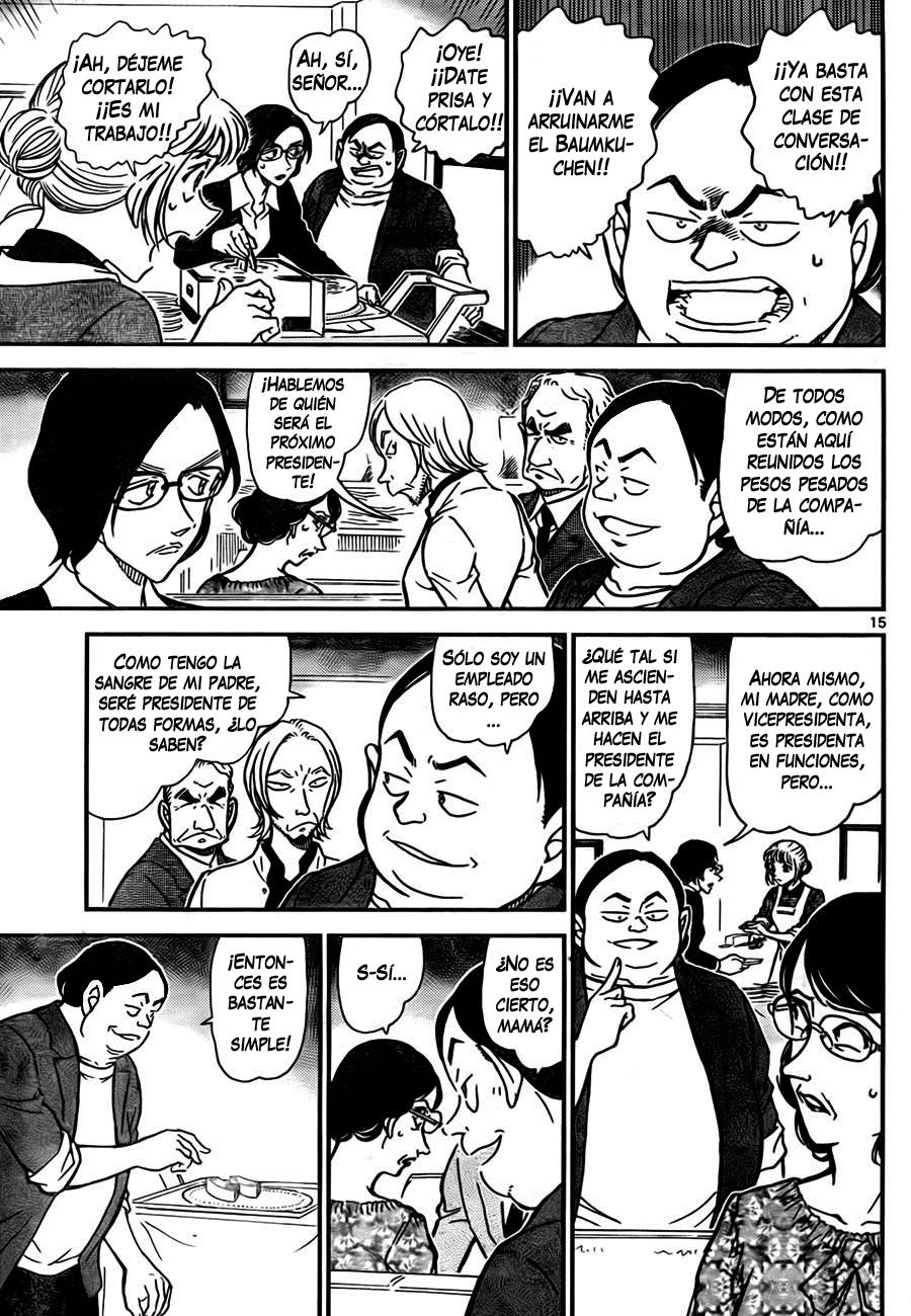 Detective Conan Capítulo 781 - Página 15 en español