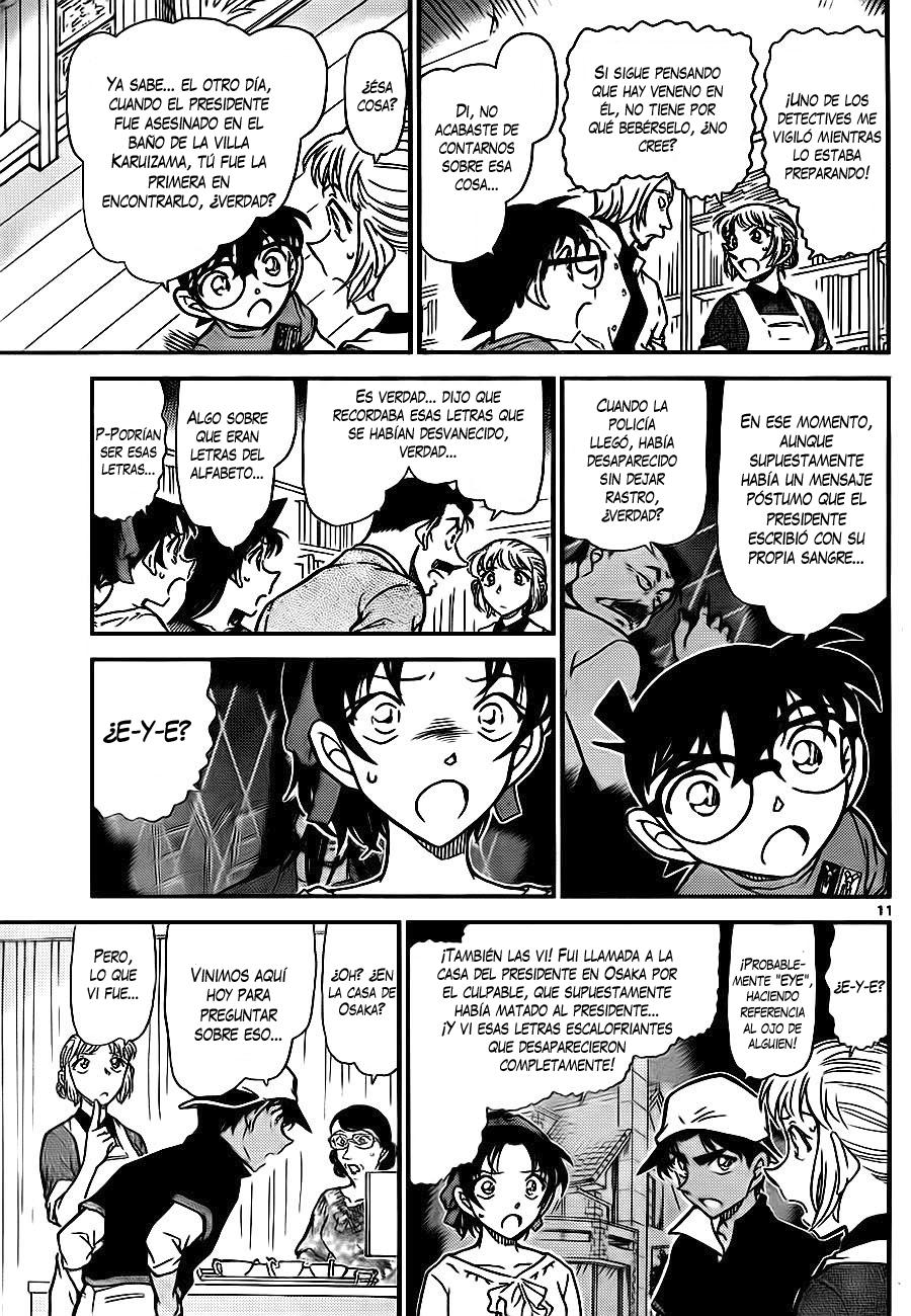 Detective Conan Capítulo 782 - Página 11 en español