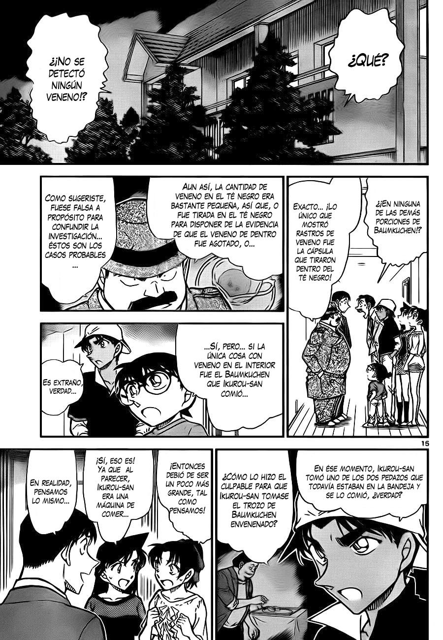 Detective Conan Capítulo 782 - Página 15 en español