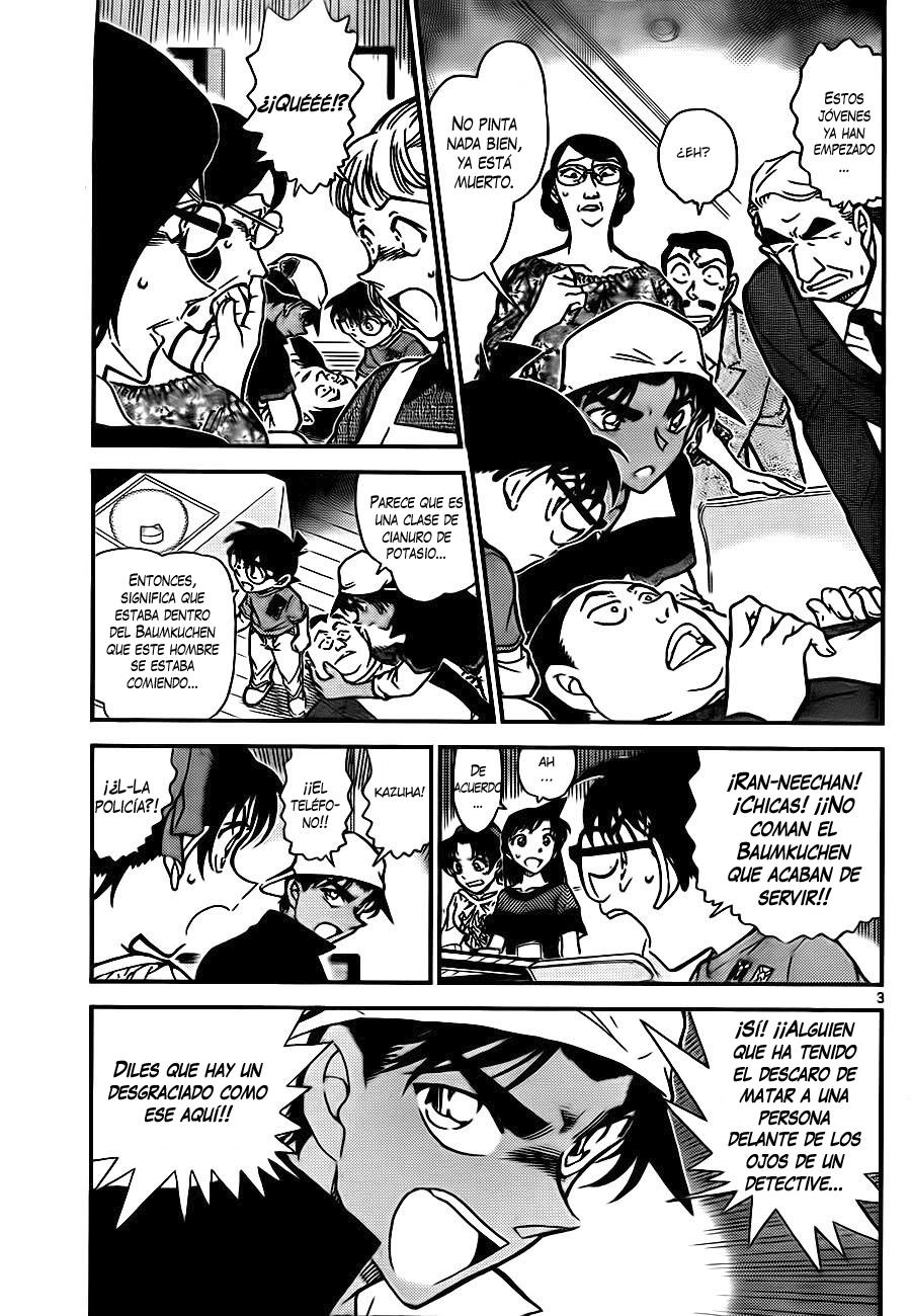 Detective Conan Capítulo 782 - Página 3 en español