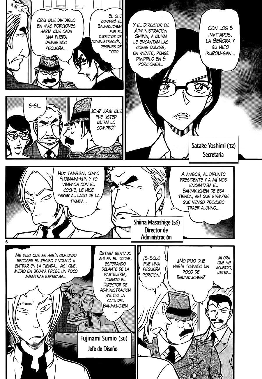 Detective Conan Capítulo 782 - Página 6 en español
