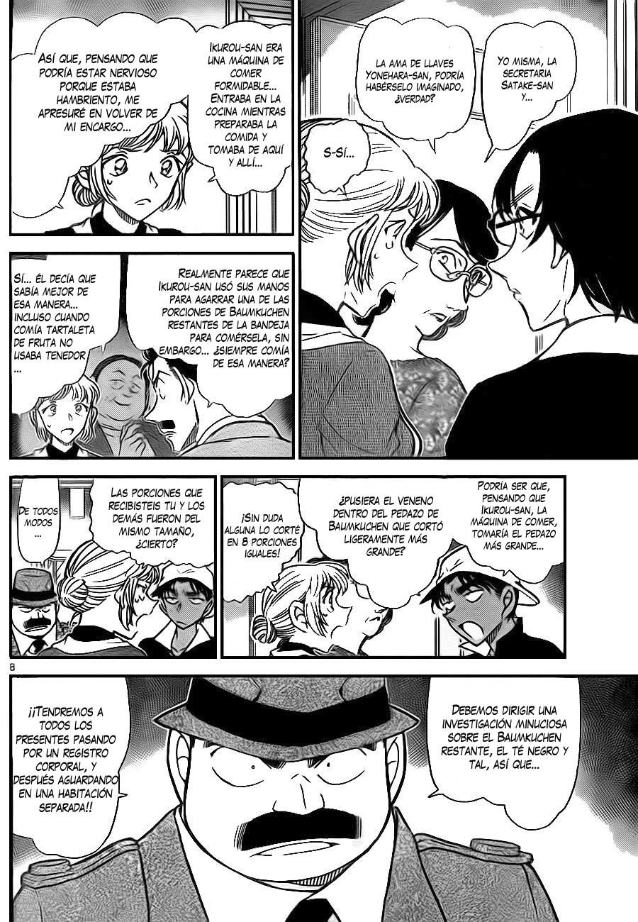 Detective Conan Capítulo 782 - Página 8 en español