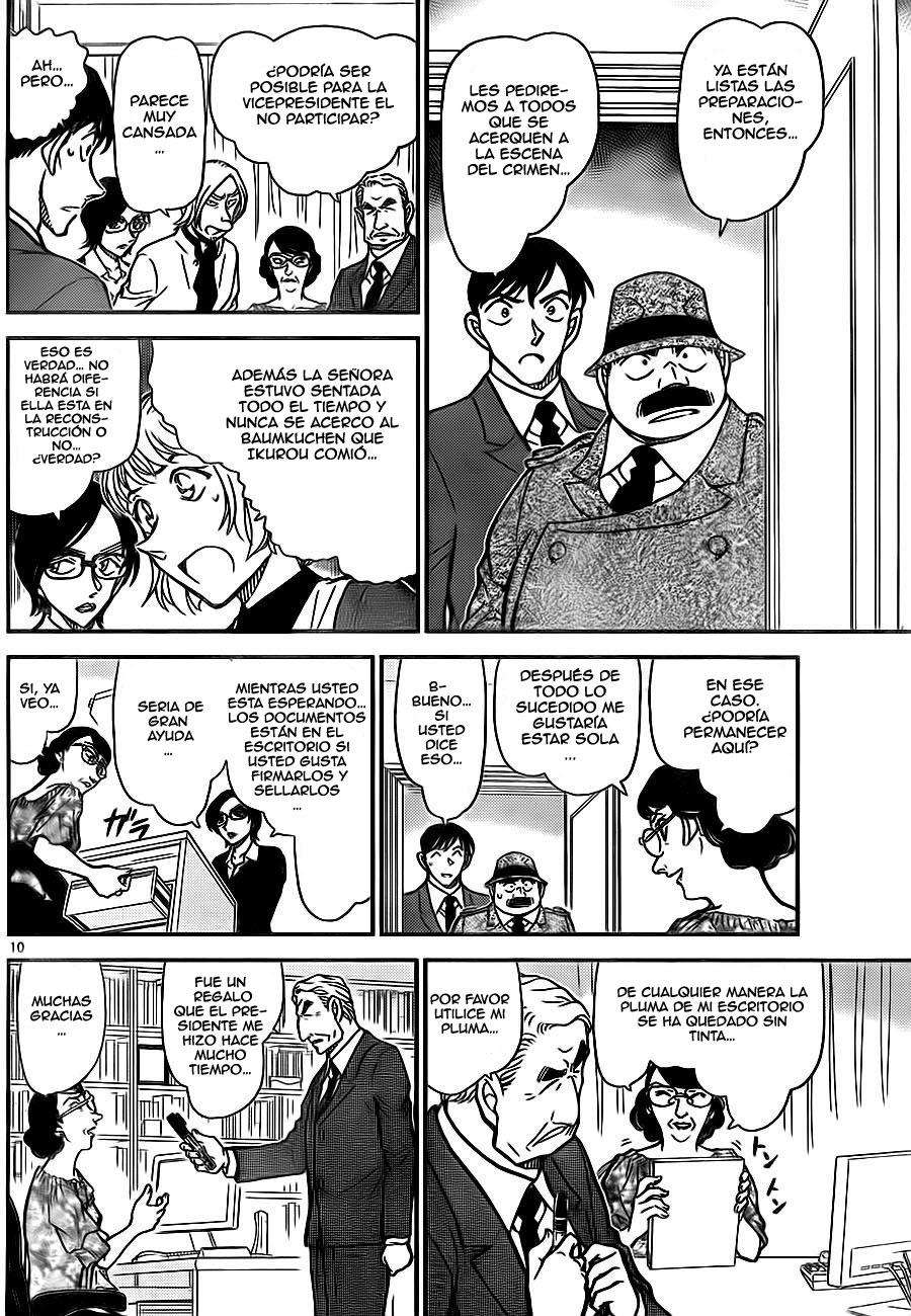 Detective Conan Capítulo 783 - Página 10 en español