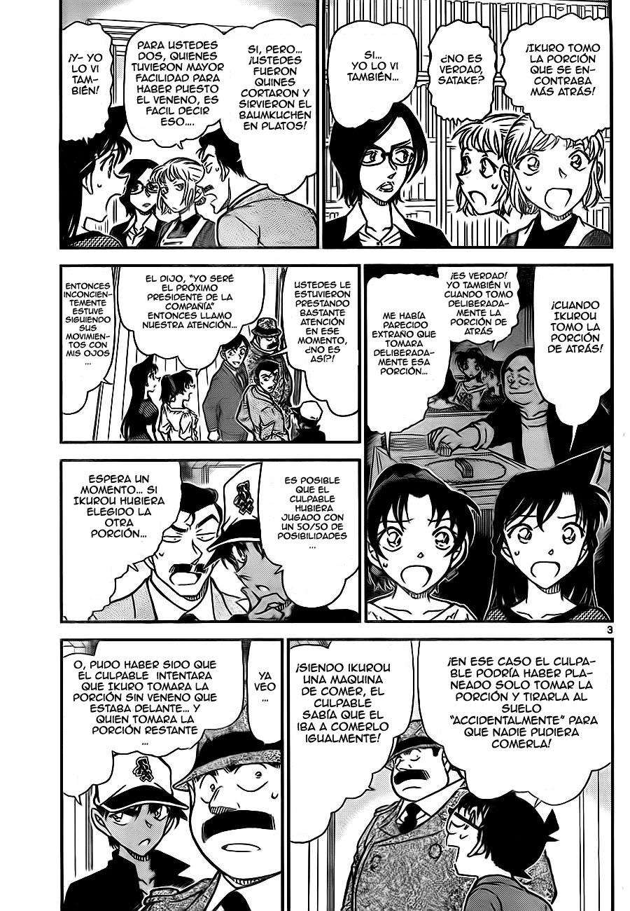 Detective Conan Capítulo 783 - Página 3 en español
