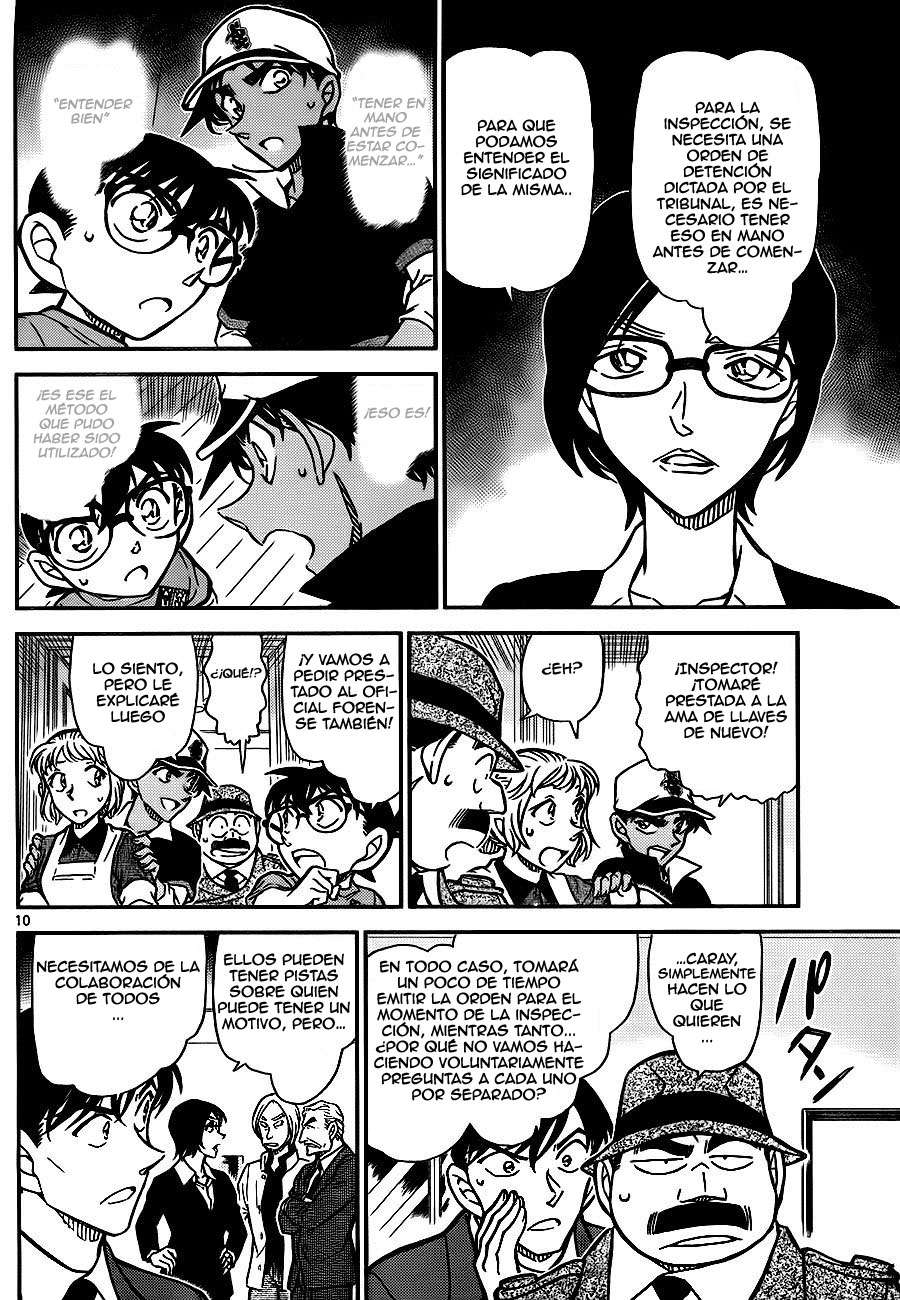 Detective Conan Capítulo 784 - Página 10 en español