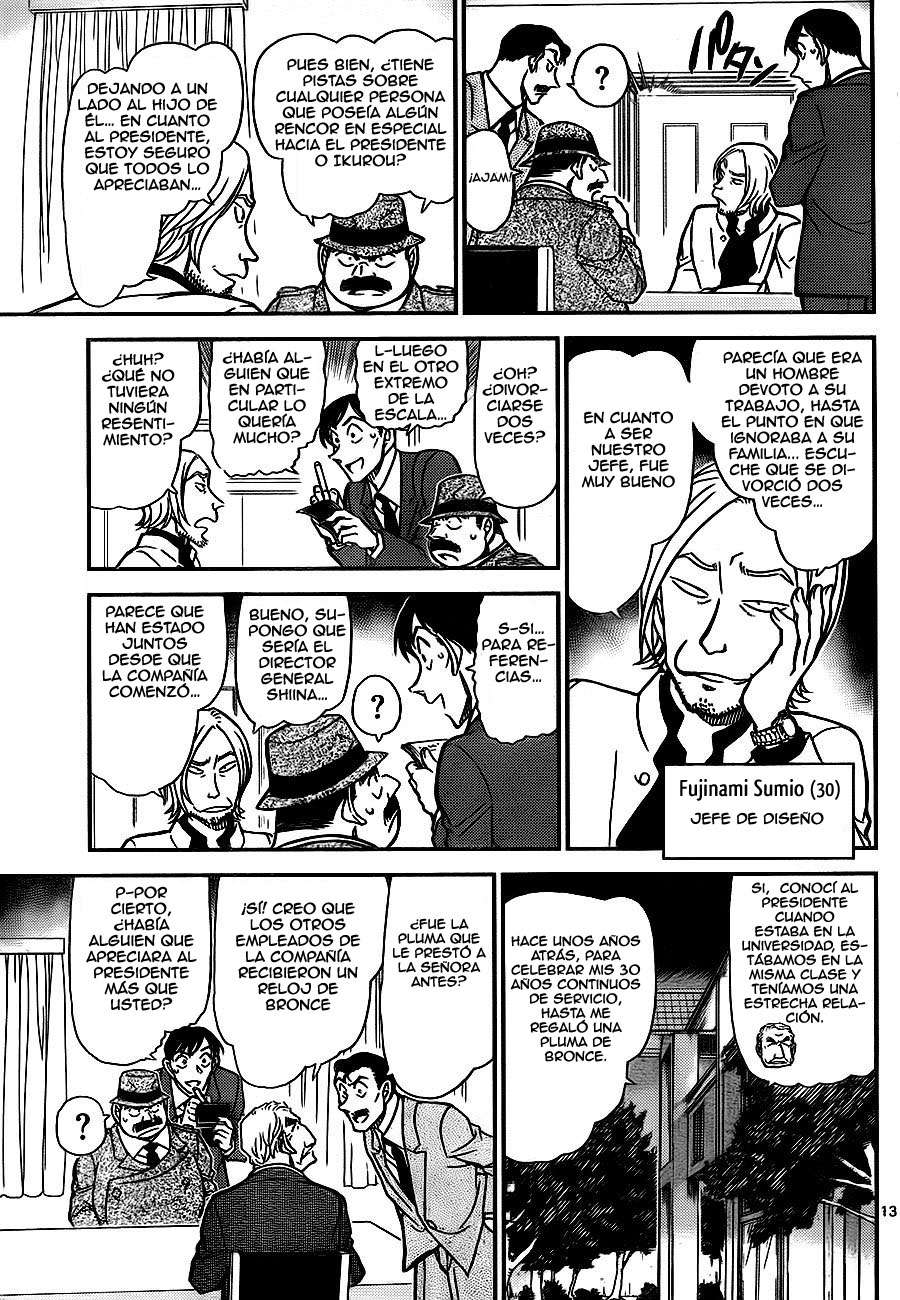 Detective Conan Capítulo 784 - Página 13 en español