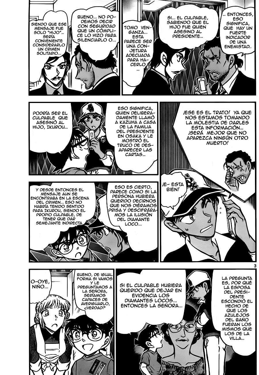 Detective Conan Capítulo 784 - Página 3 en español
