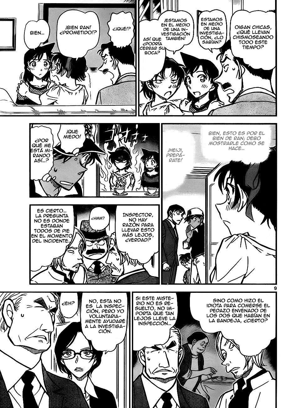 Detective Conan Capítulo 784 - Página 9 en español