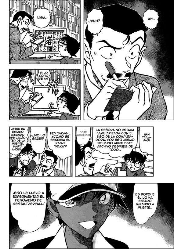 Detective Conan Capítulo 786 - Página 9 en español