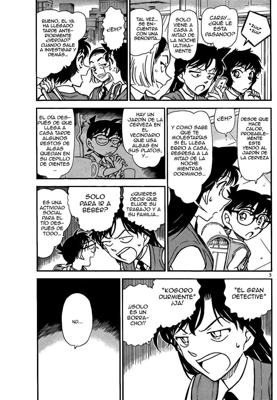 Detective Conan Capítulo 787 - Página 3 en español