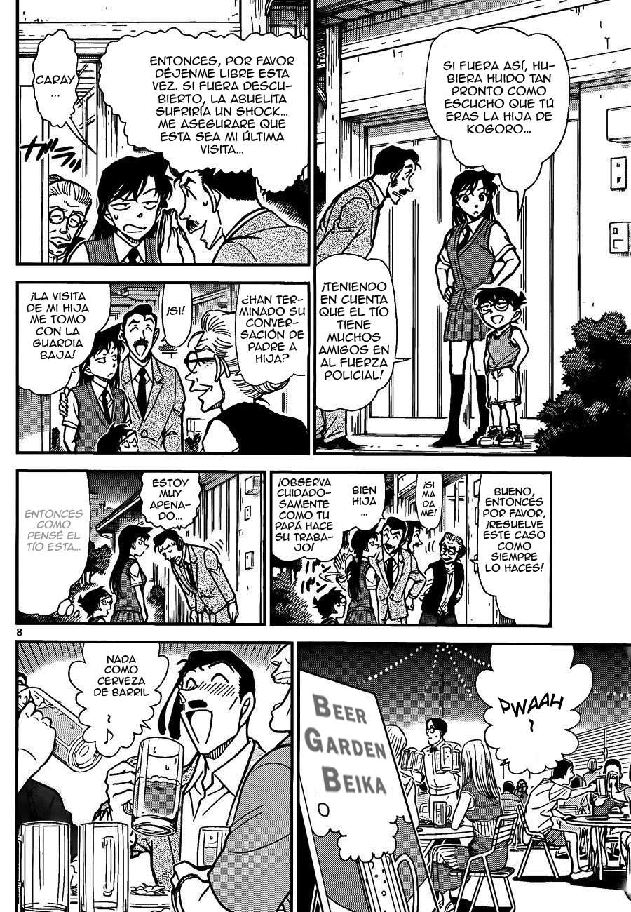 Detective Conan Capítulo 787 - Página 8 en español