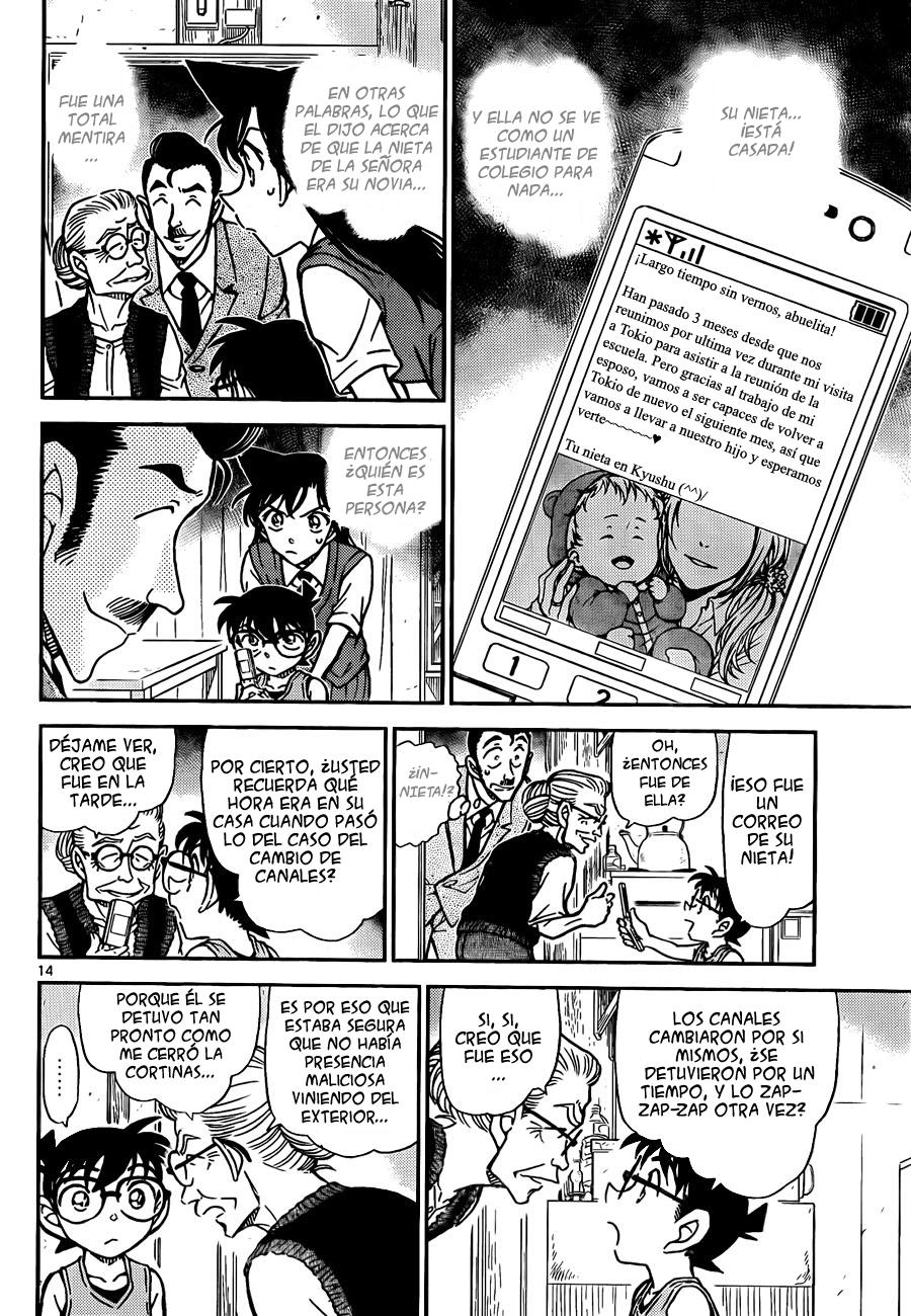Detective Conan Capítulo 788 - Página 14 en español