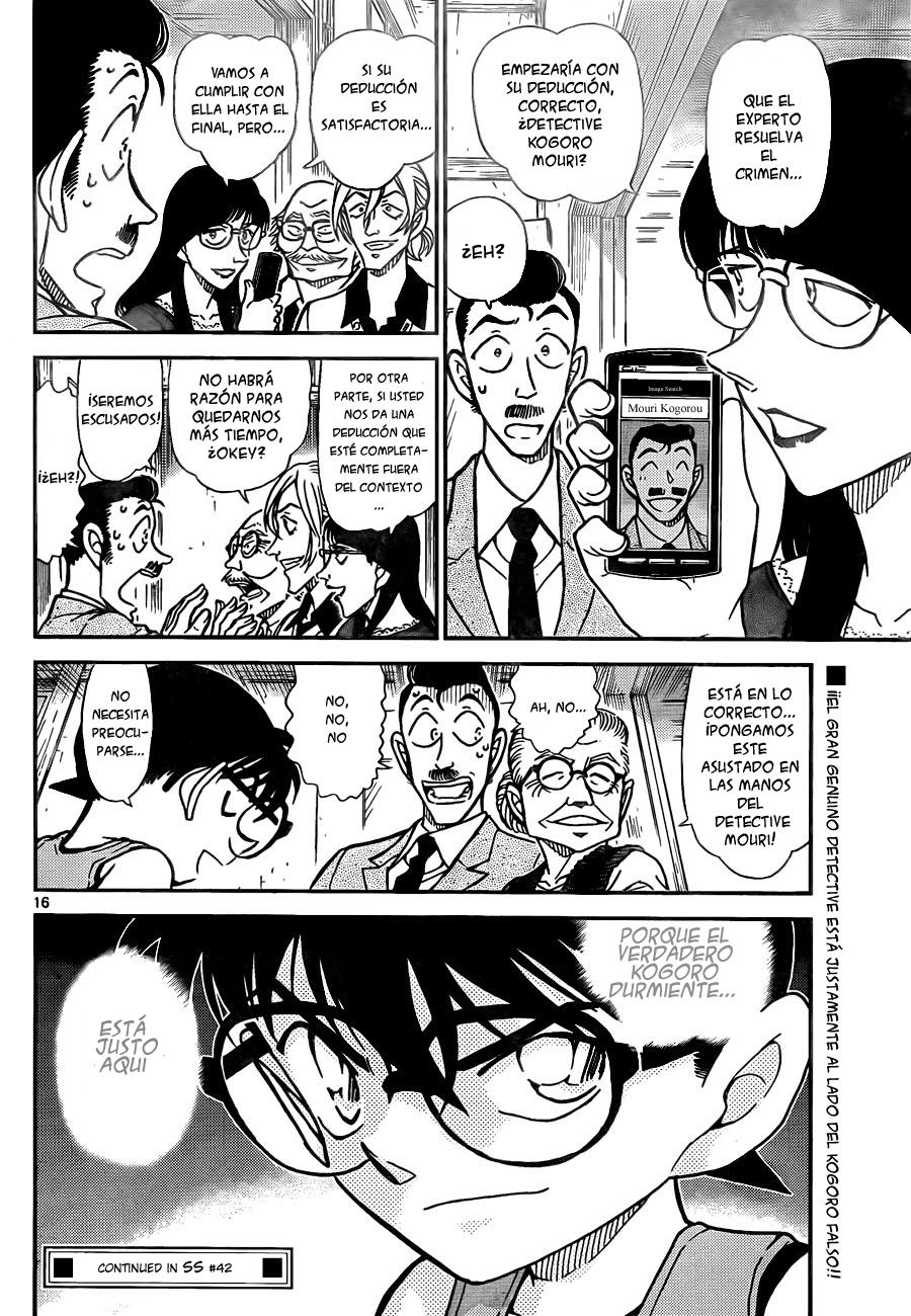 Detective Conan Capítulo 788 - Página 16 en español