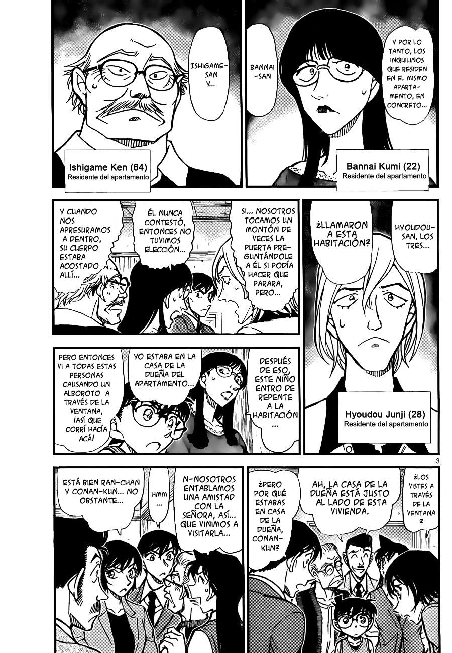 Detective Conan Capítulo 788 - Página 3 en español