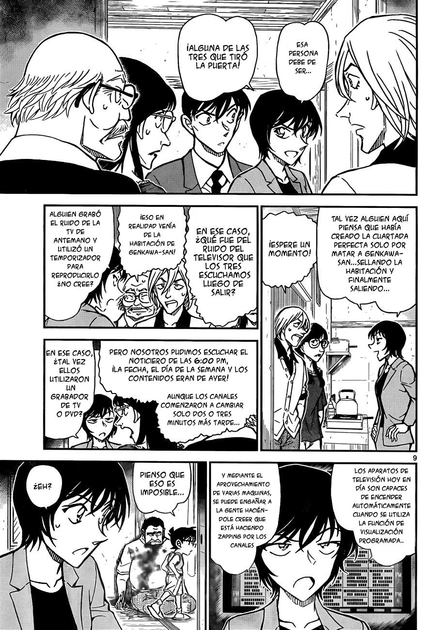 Detective Conan Capítulo 788 - Página 9 en español
