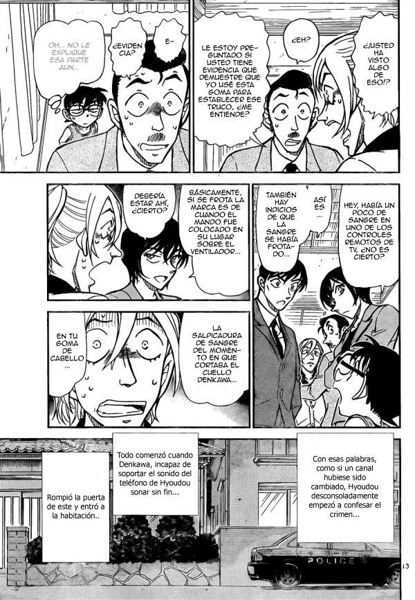 Detective Conan Capítulo 789 - Página 14 en español