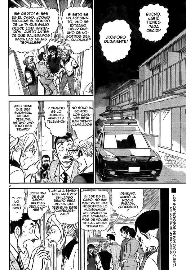 Detective Conan Capítulo 789 - Página 3 en español
