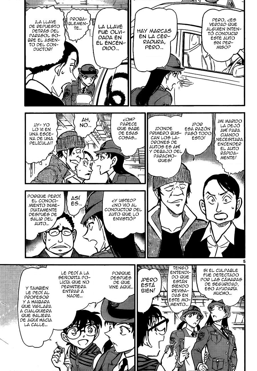 Detective Conan Capítulo 791 - Página 5 en español