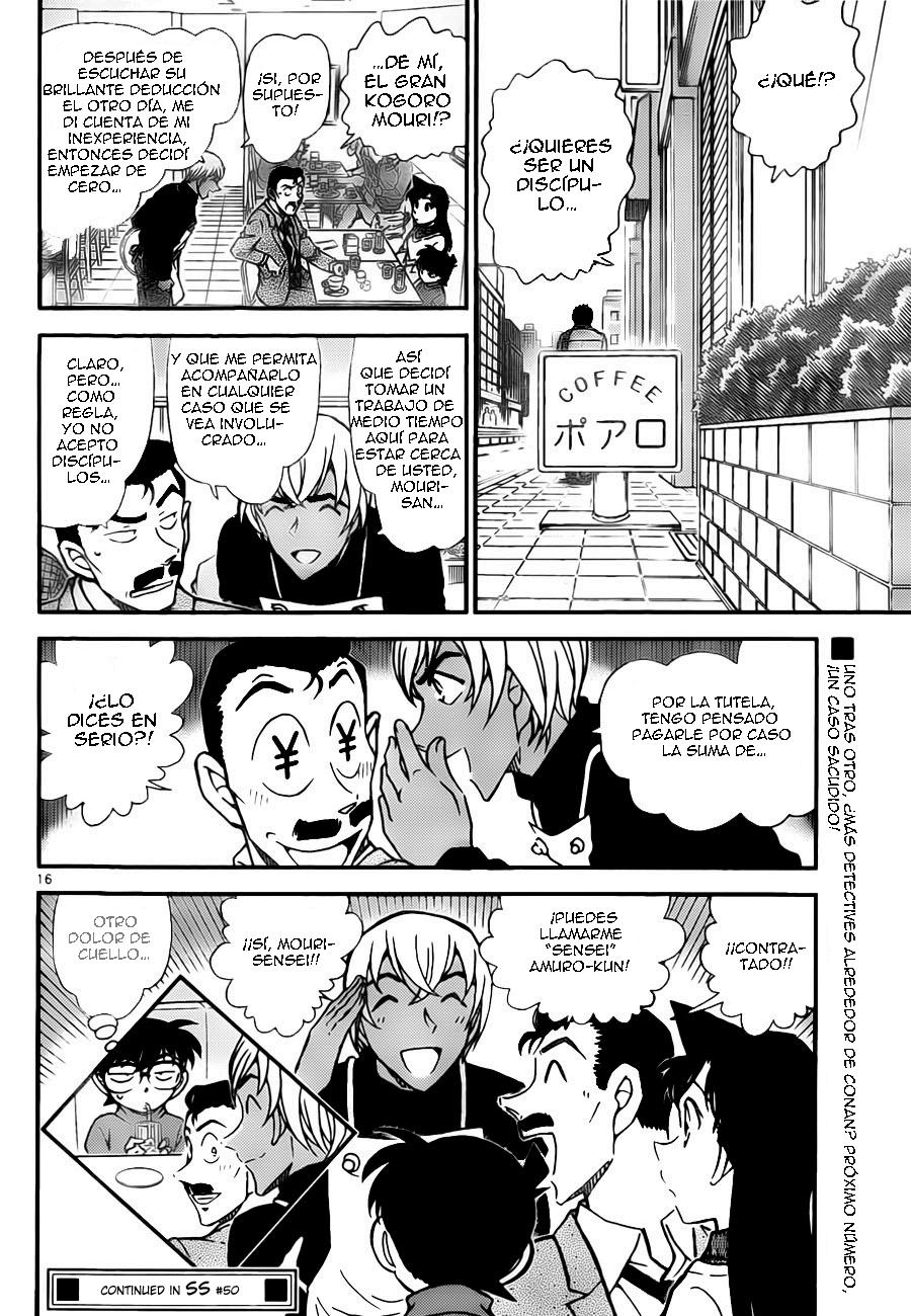 Detective Conan Capítulo 795 - Página 16 en español