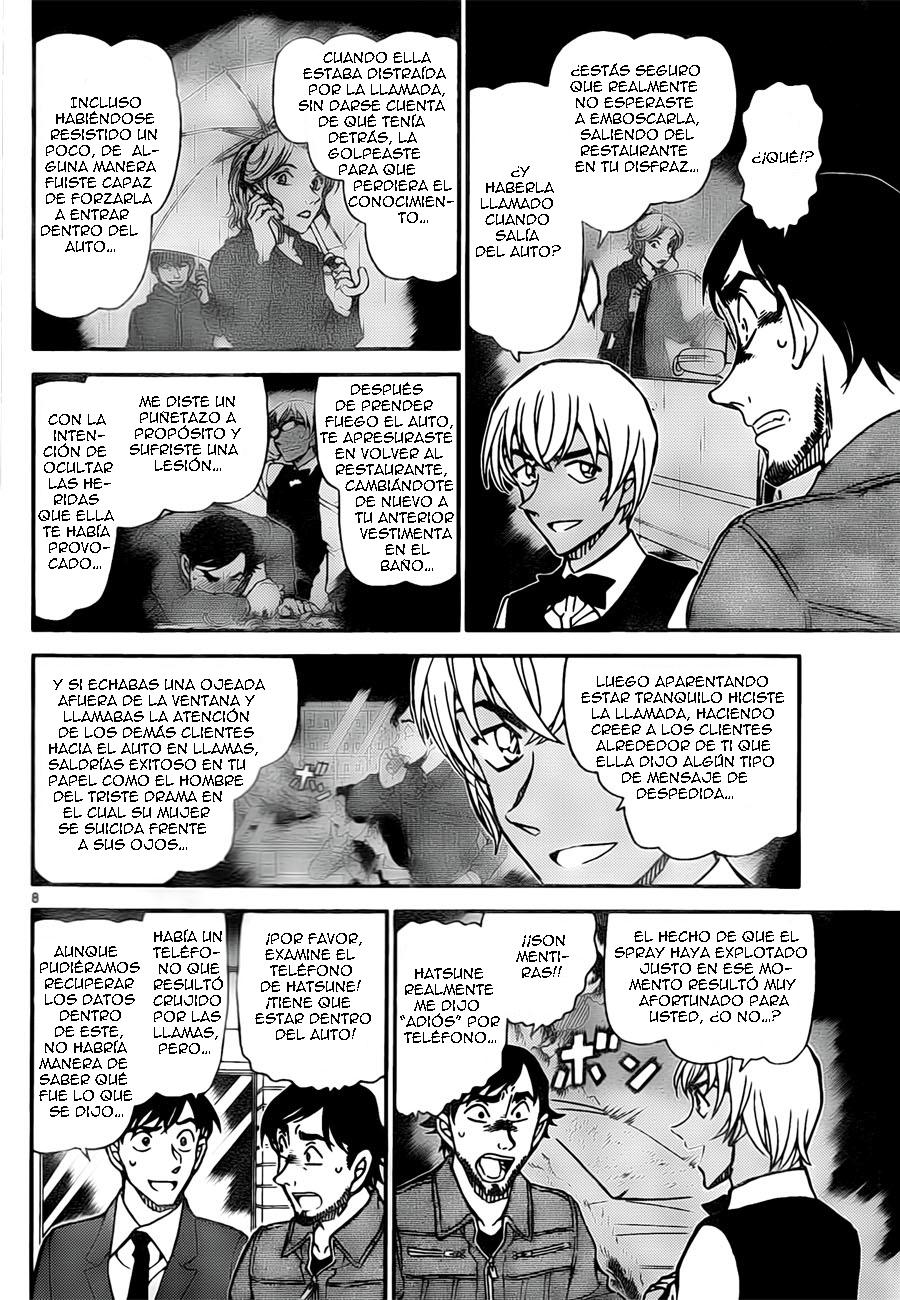Detective Conan Capítulo 795 - Página 8 en español