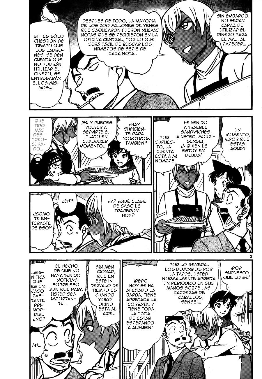 Detective Conan Capítulo 796 - Página 3 en español