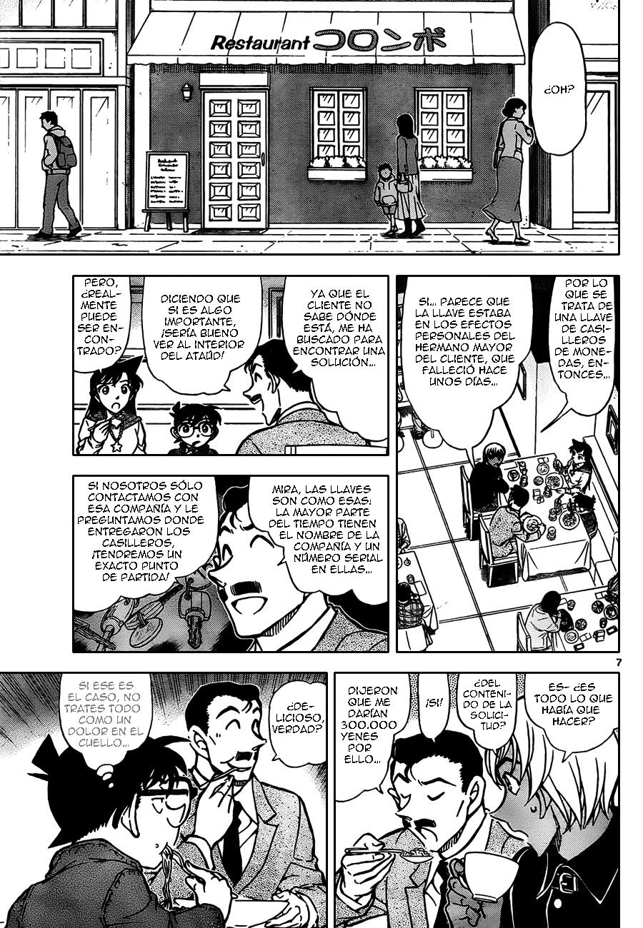 Detective Conan Capítulo 796 - Página 7 en español