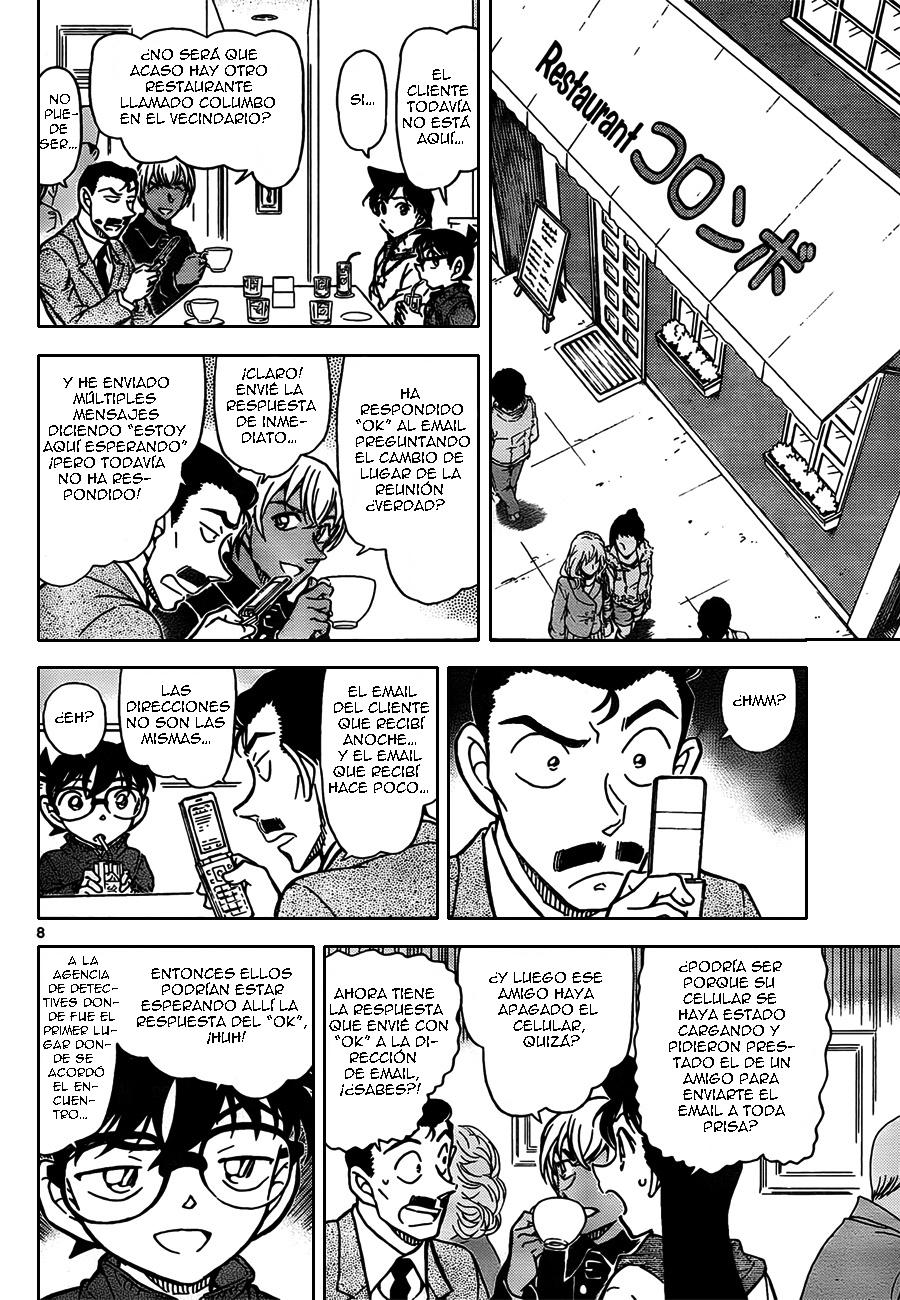 Detective Conan Capítulo 796 - Página 8 en español