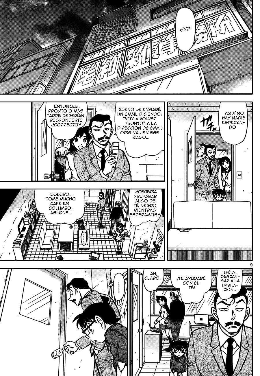 Detective Conan Capítulo 796 - Página 9 en español