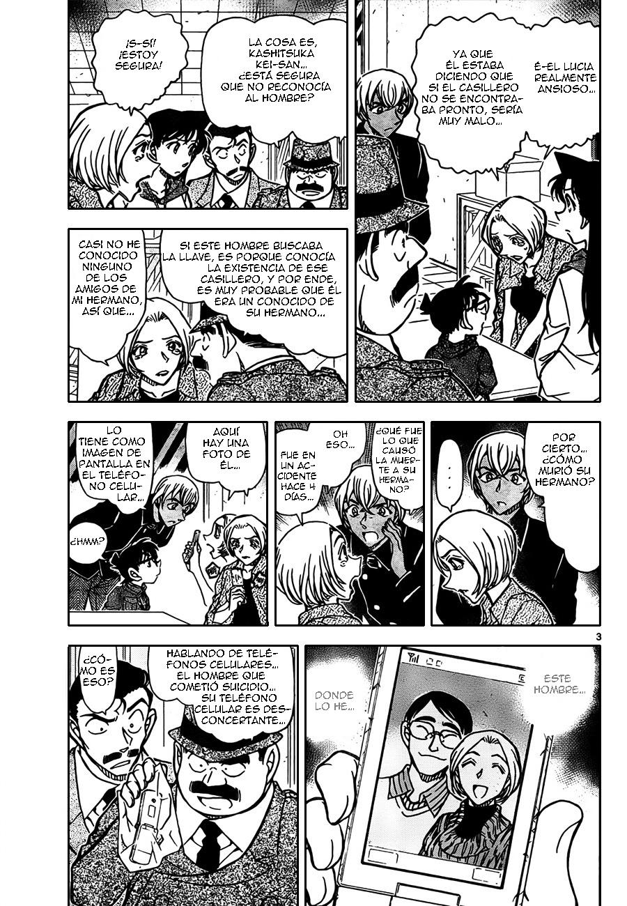 Detective Conan Capítulo 797 - Página 3 en español