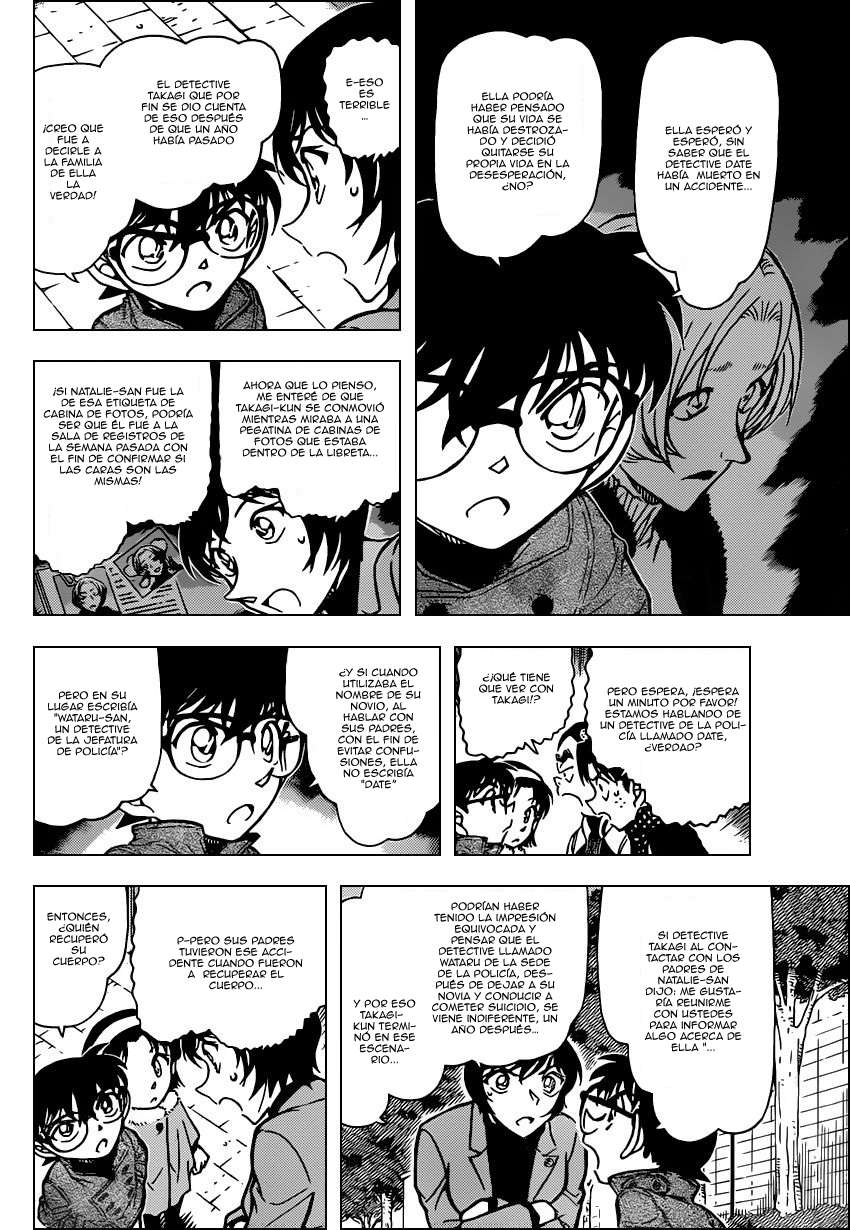 Detective Conan Capítulo 806 - Página 13 en español