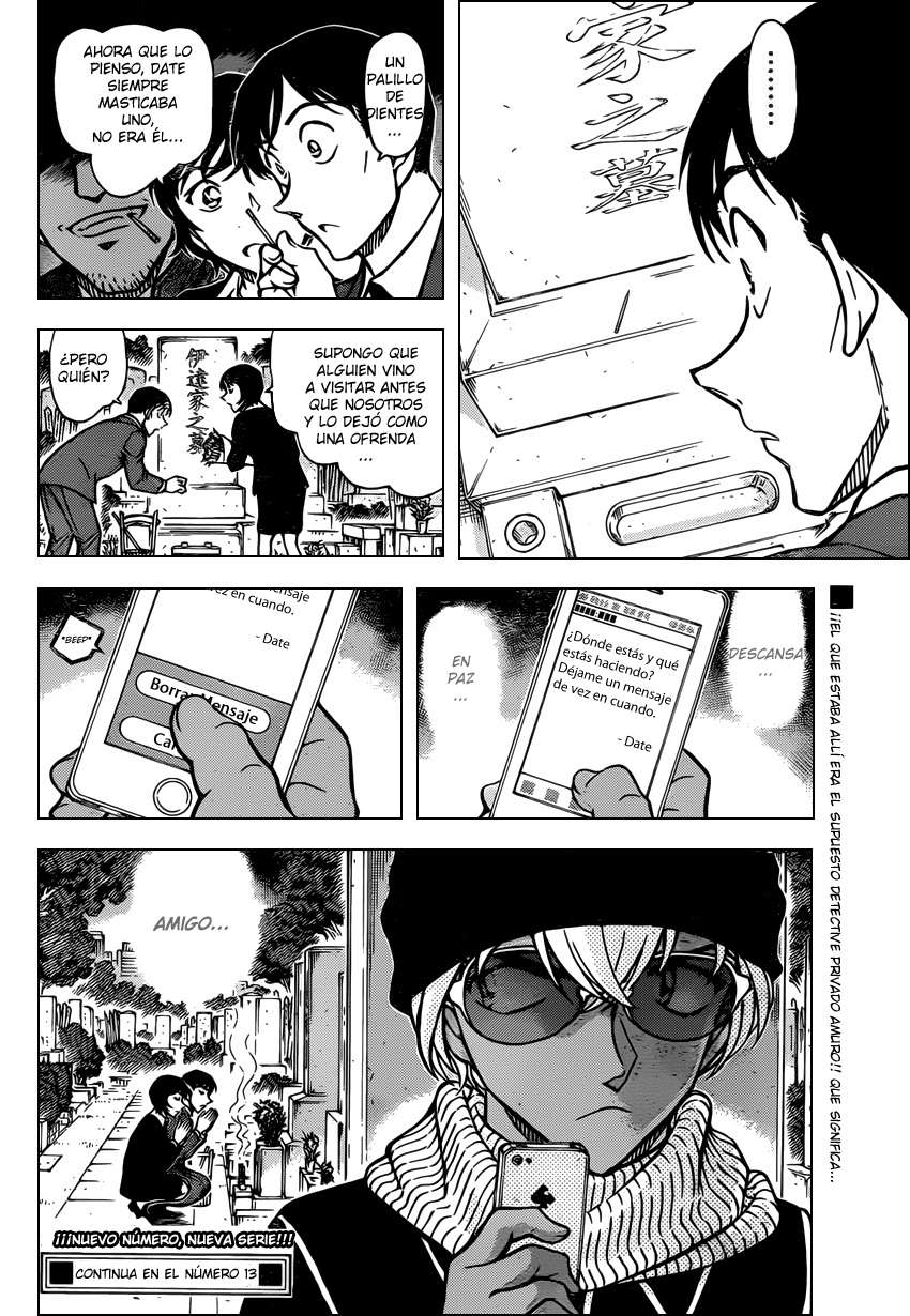 Detective Conan Capítulo 808 - Página 16 en español