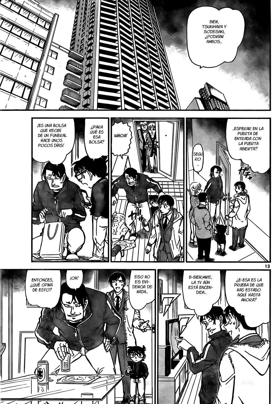 Detective Conan Capítulo 809 - Página 13 en español