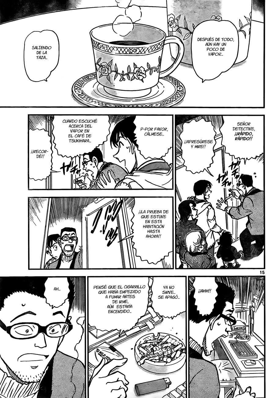 Detective Conan Capítulo 809 - Página 15 en español