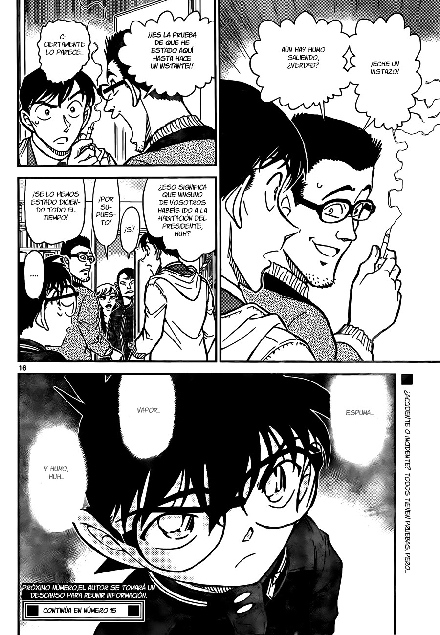 Detective Conan Capítulo 809 - Página 16 en español