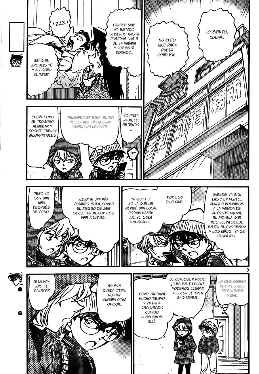 Detective Conan Capítulo 809 - Página 3 en español