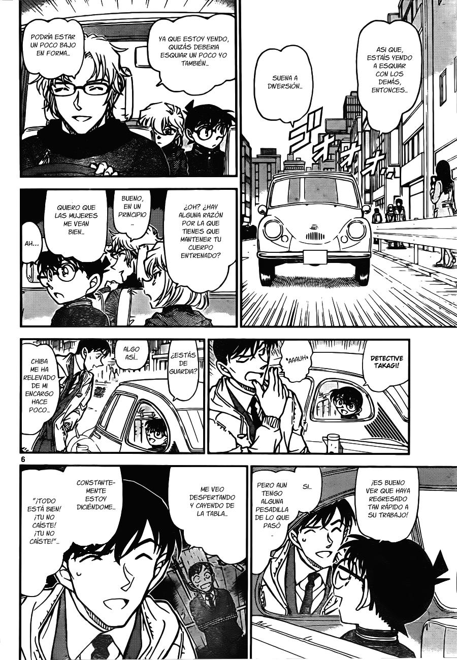 Detective Conan Capítulo 809 - Página 6 en español