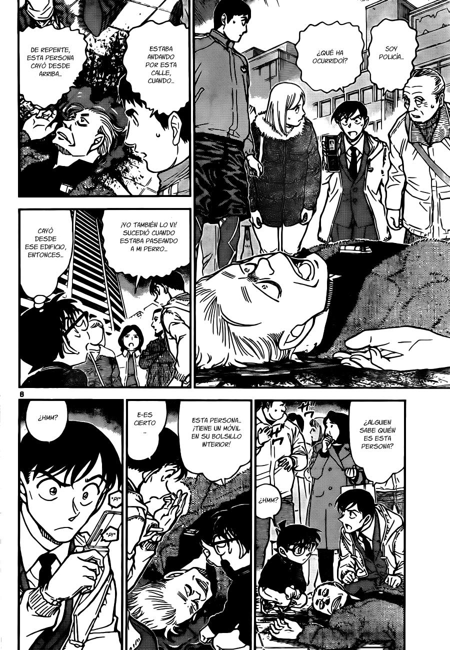 Detective Conan Capítulo 809 - Página 8 en español
