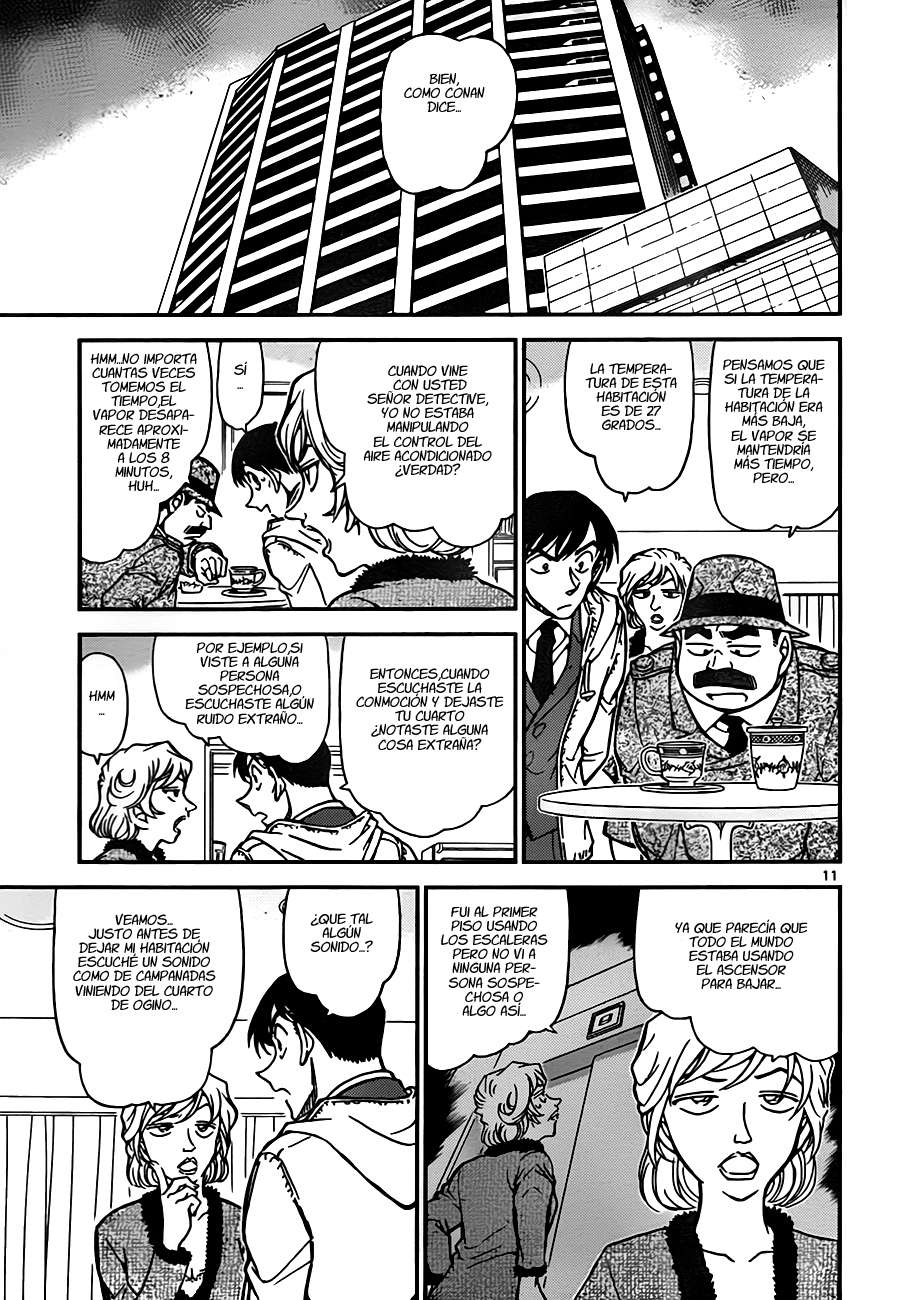 Detective Conan Capítulo 810 - Página 11 en español