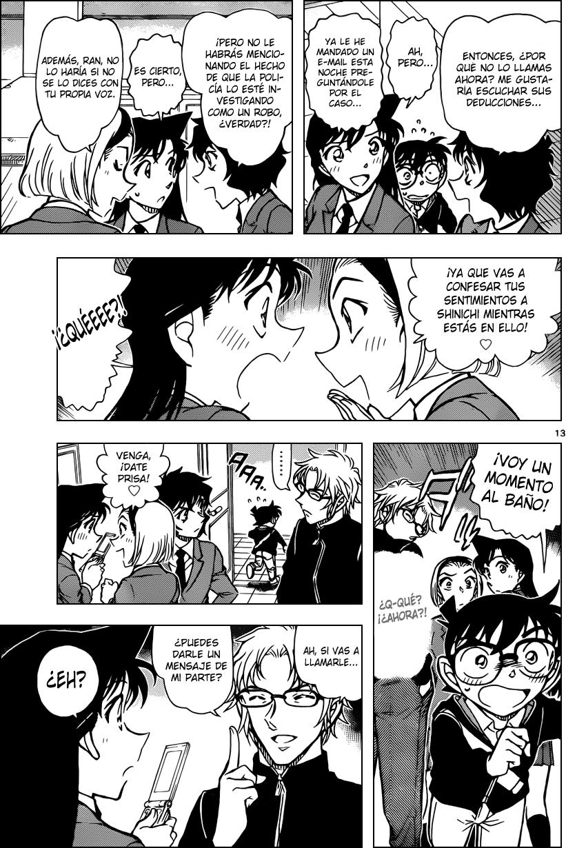 Detective Conan Capítulo 813 - Página 13 en español