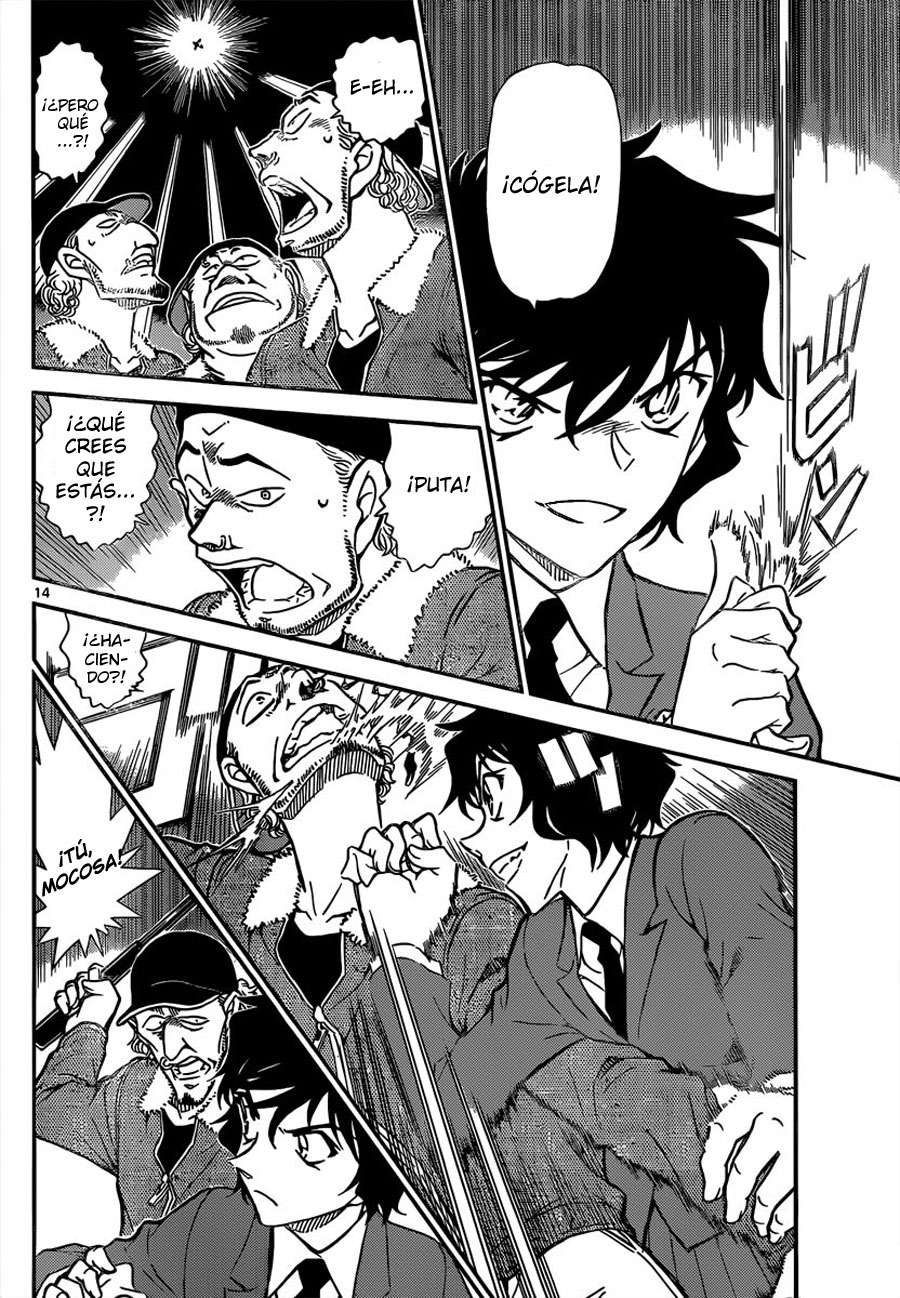 Detective Conan Capítulo 814 - Página 14 en español