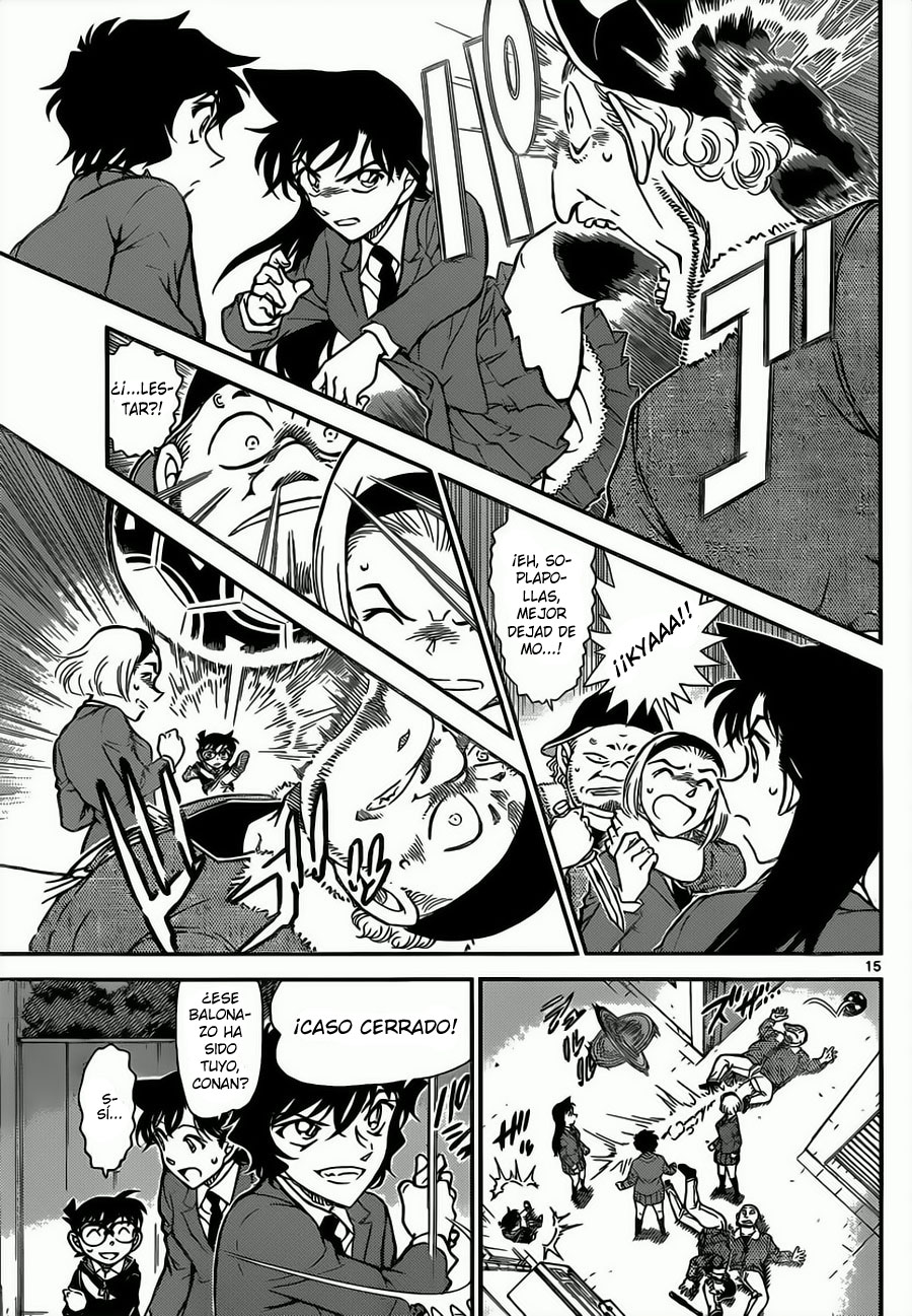 Detective Conan Capítulo 814 - Página 15 en español