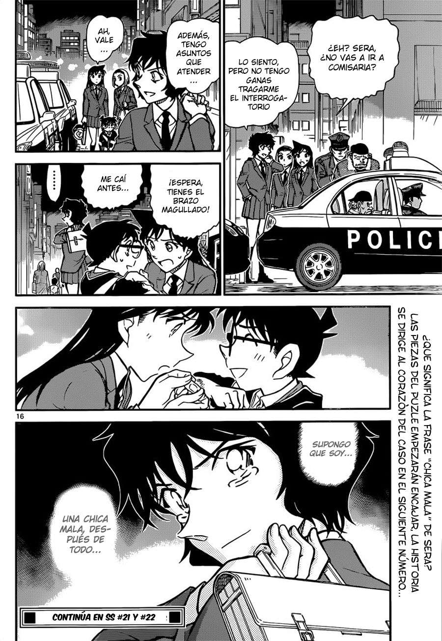 Detective Conan Capítulo 814 - Página 16 en español