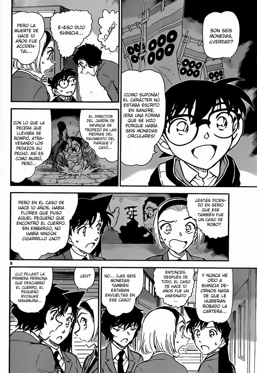 Detective Conan Capítulo 814 - Página 8 en español