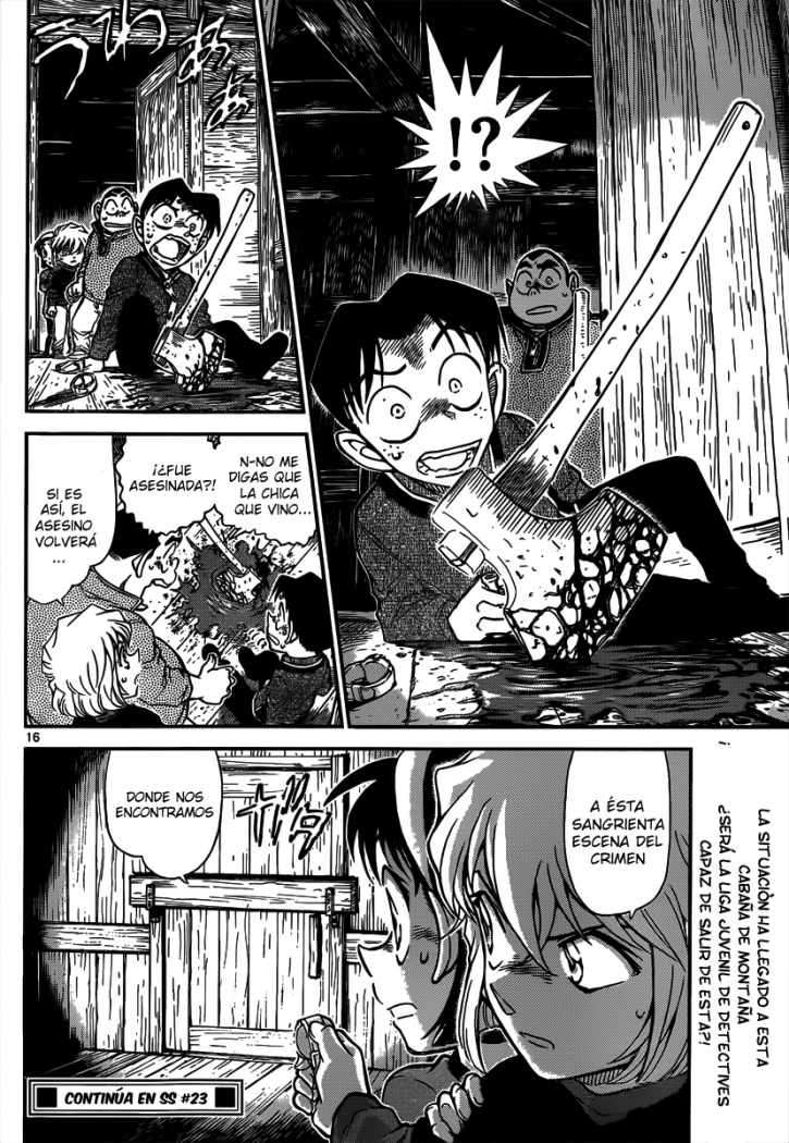 Detective Conan Capítulo 815 - Página 16 en español