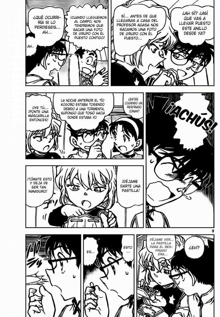 Detective Conan Capítulo 815 - Página 3 en español